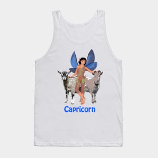 Capricorn woman girl fairy faerie elf goat zodiac horoscope Tank Top